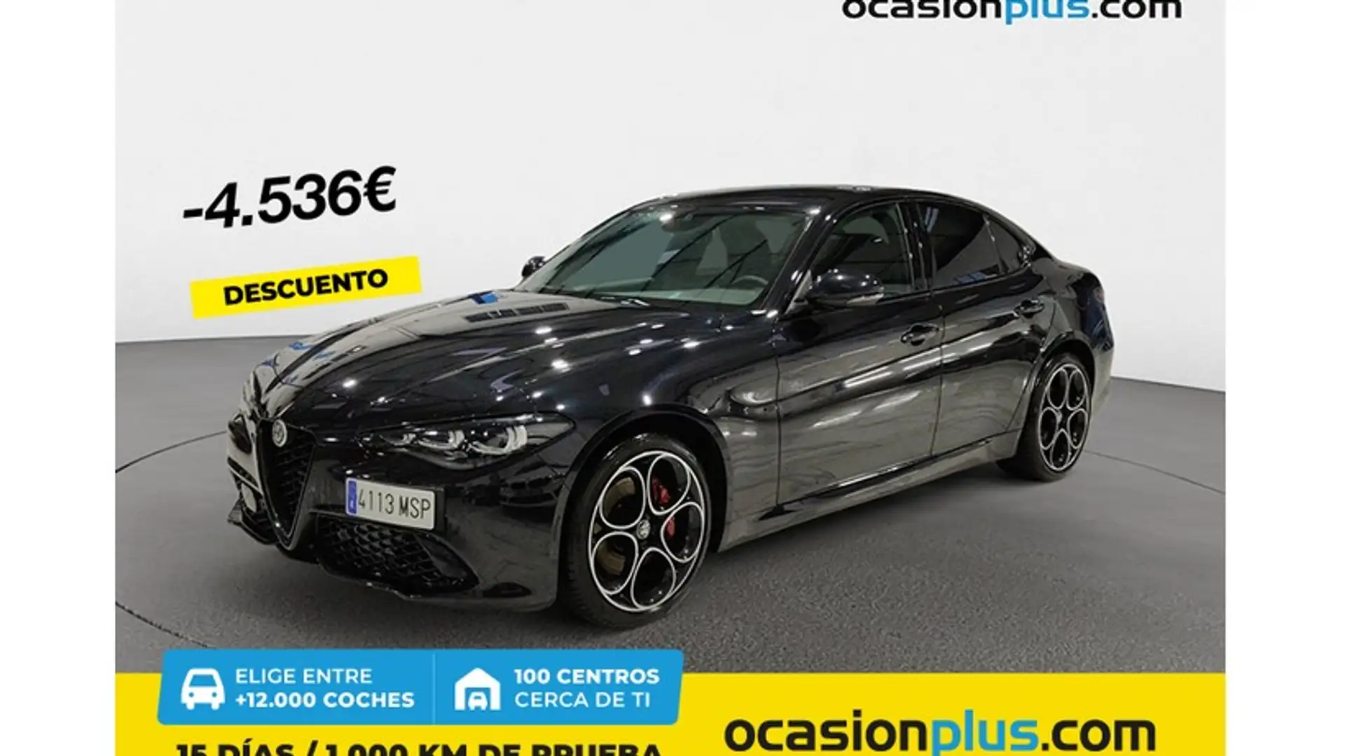 Alfa Romeo Giulia 2.2 Diesel Competizione Q4 Aut. 210 Negro - 1
