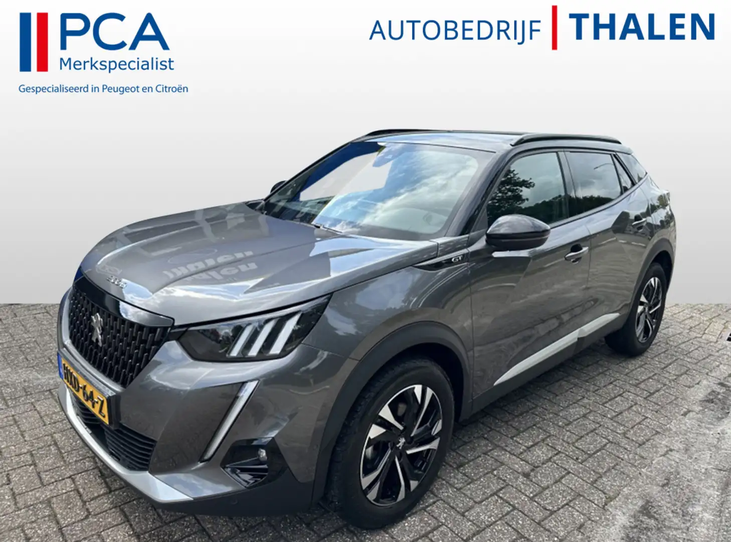 Peugeot 2008 1.2 PureTech GT Gris - 1