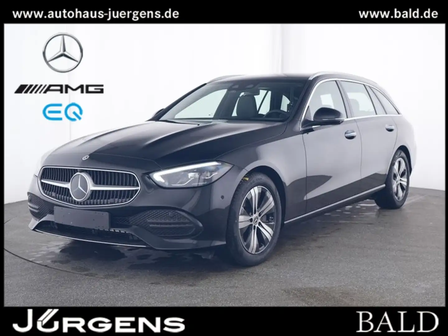 Mercedes-Benz C 220 d T Avantgarde/AHK/Distr/Memo/360/LED/Keyl Schwarz - 2