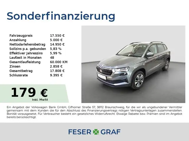 Skoda Karoq TDi DSG Ambition ACC LED Navi Kamera AHK