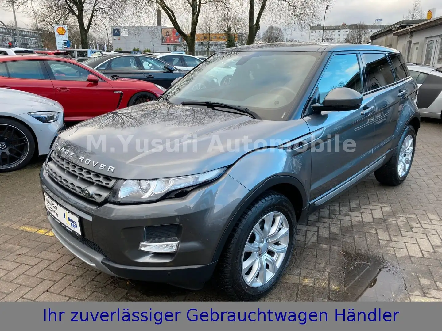 Land Rover Range Rover Evoque RANGE ROVER EVOQUE 2.2 Td4 1-HAND|84-TKM|AHK|CAM Grau - 1