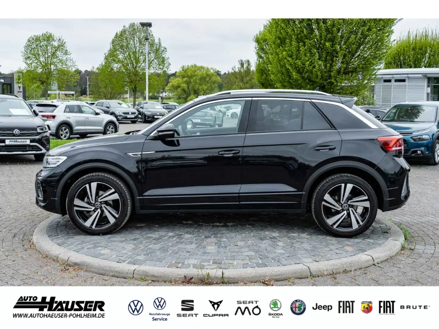 Volkswagen T-Roc R-Line 1.5 TSI DSG NAVI KAMERA PARK ACC LED APP-CO Schwarz - 2