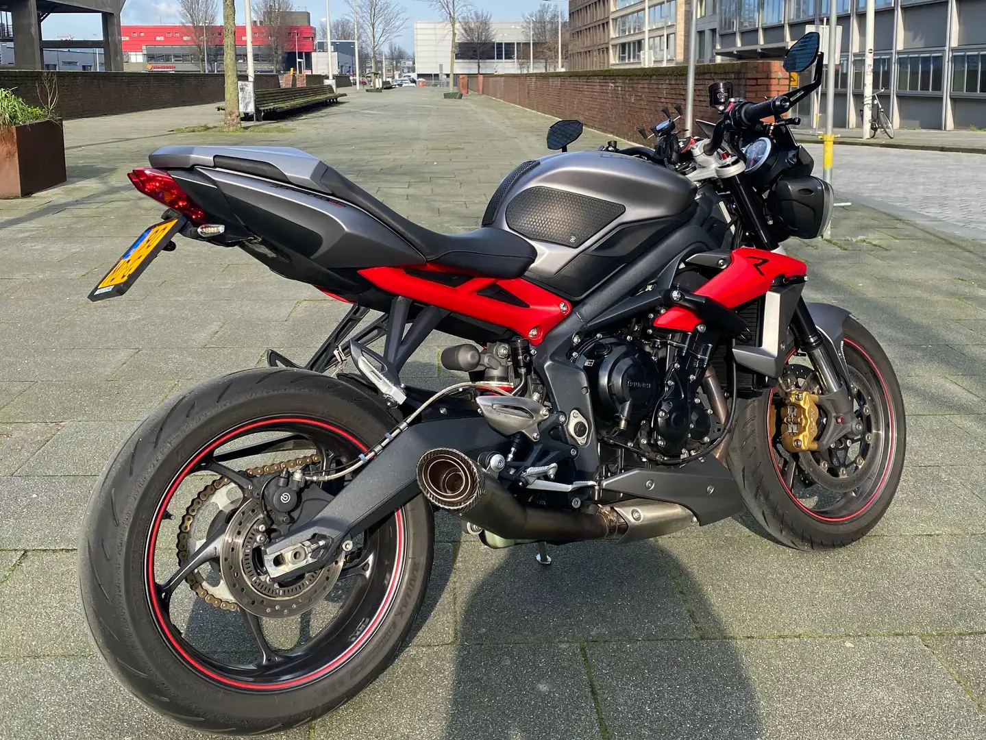 Triumph Street Triple 675 R Grau - 2