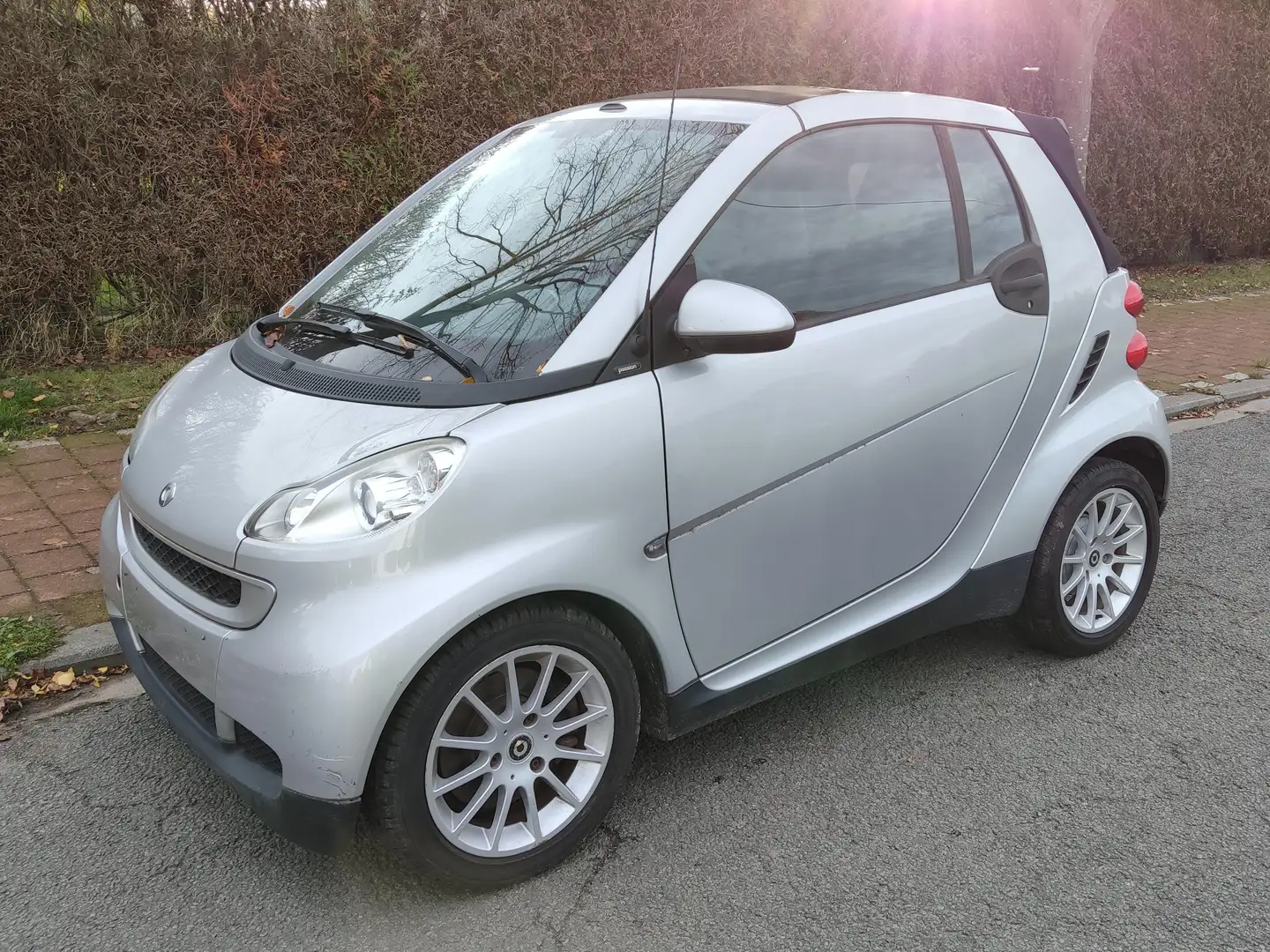 smart forTwo Cabrio 0.8 cdi Passion Softouch Grijs - 1