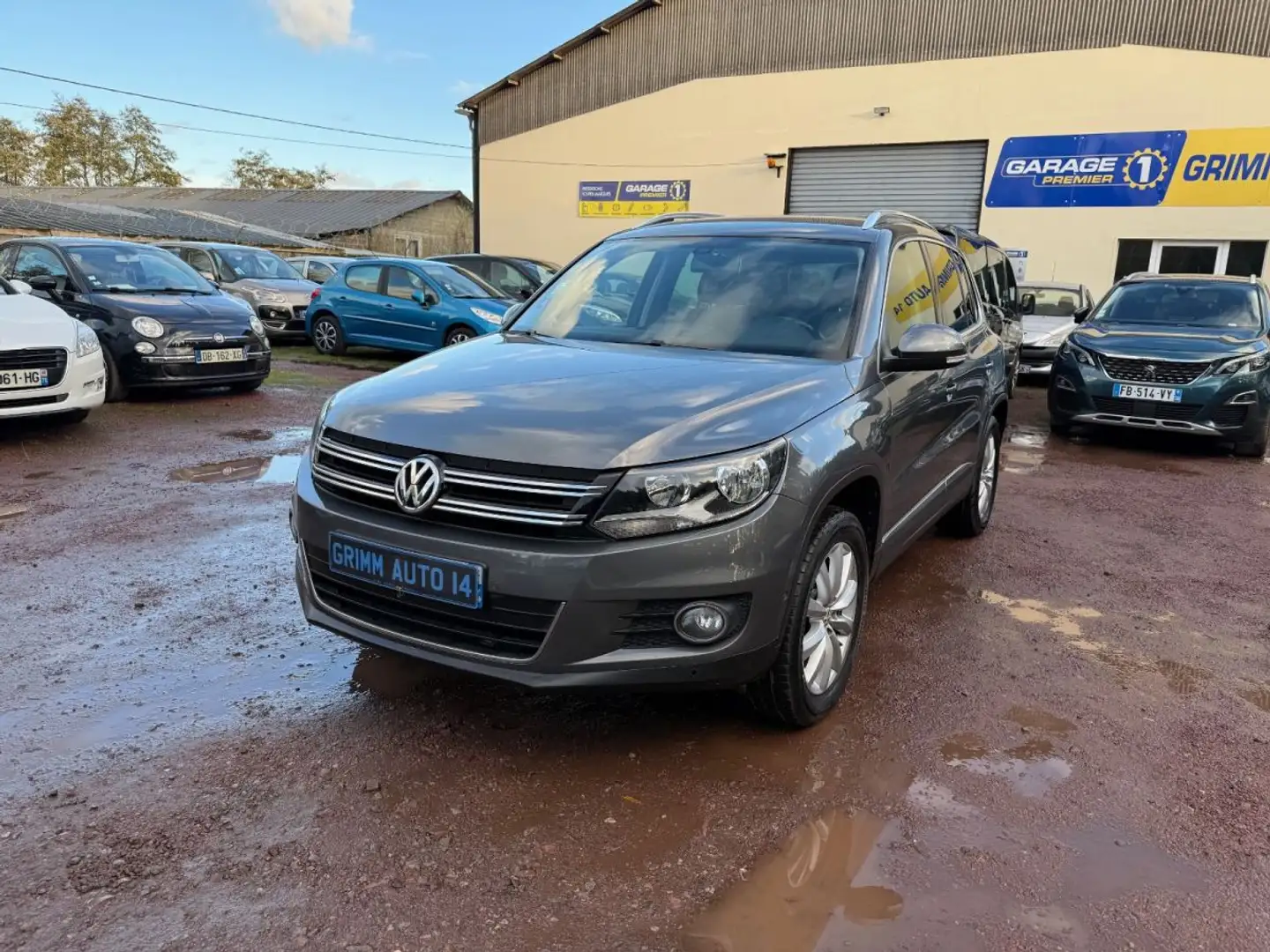 Volkswagen Tiguan 1.4 TSI 122 Sportline BlueMotion Technology Gris - 2