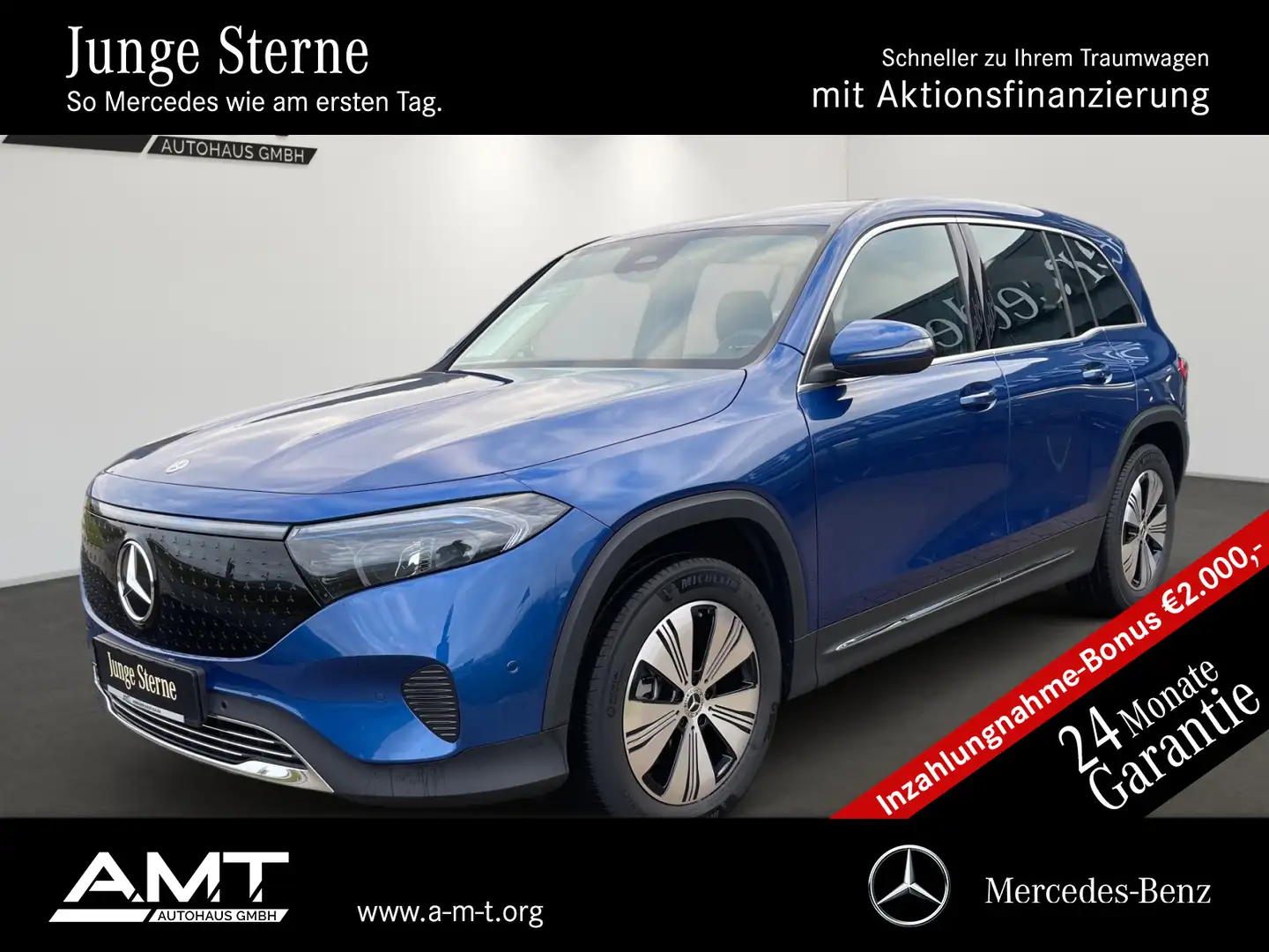 Mercedes-Benz EQB 300 EQB 300 4MATIC Progressive Adv.*AHK*LED*Kamera Albastru - 1