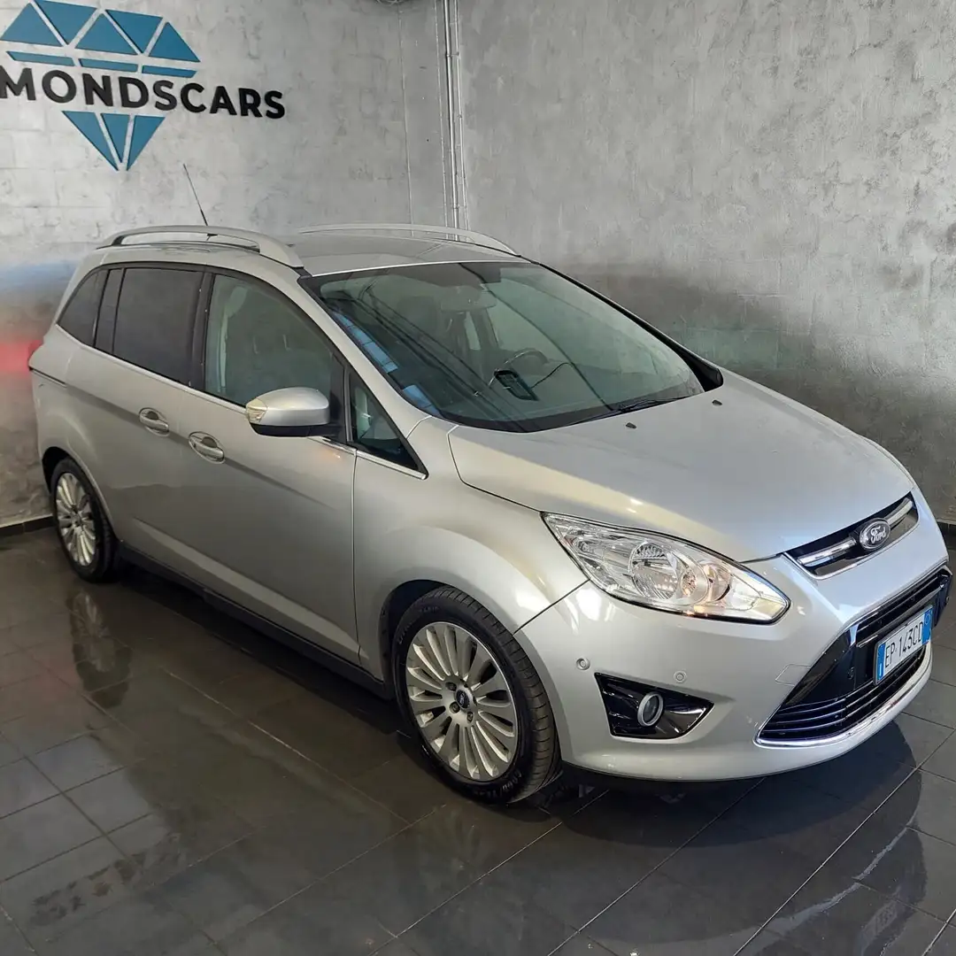 Ford C-Max C-Max7 1.6 TDCi 115CV Titanium Argent - 2