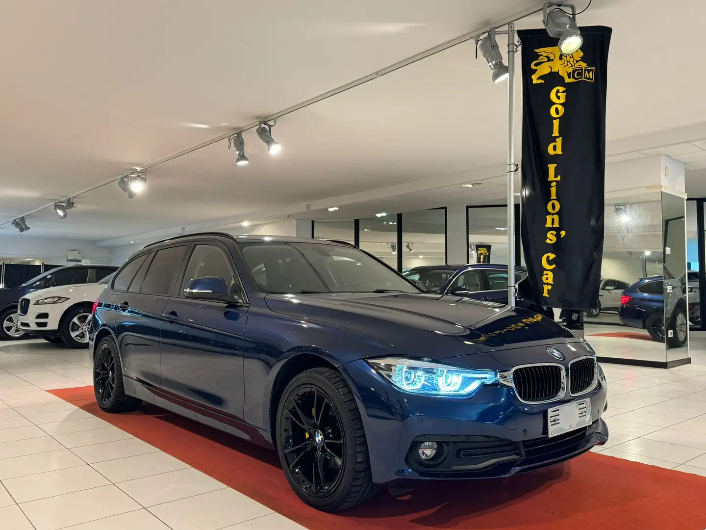 BMW 320 Touring xdrive AUTOM. gomme nuove e doppi cerchi Modrá - 1