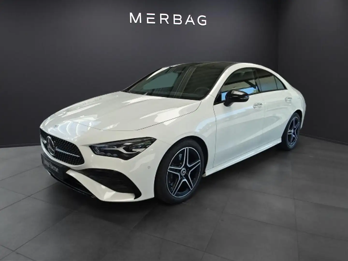 Mercedes-Benz CLA 220 4M *AMG Pano Night Leder Premium Totwin Weiß - 2