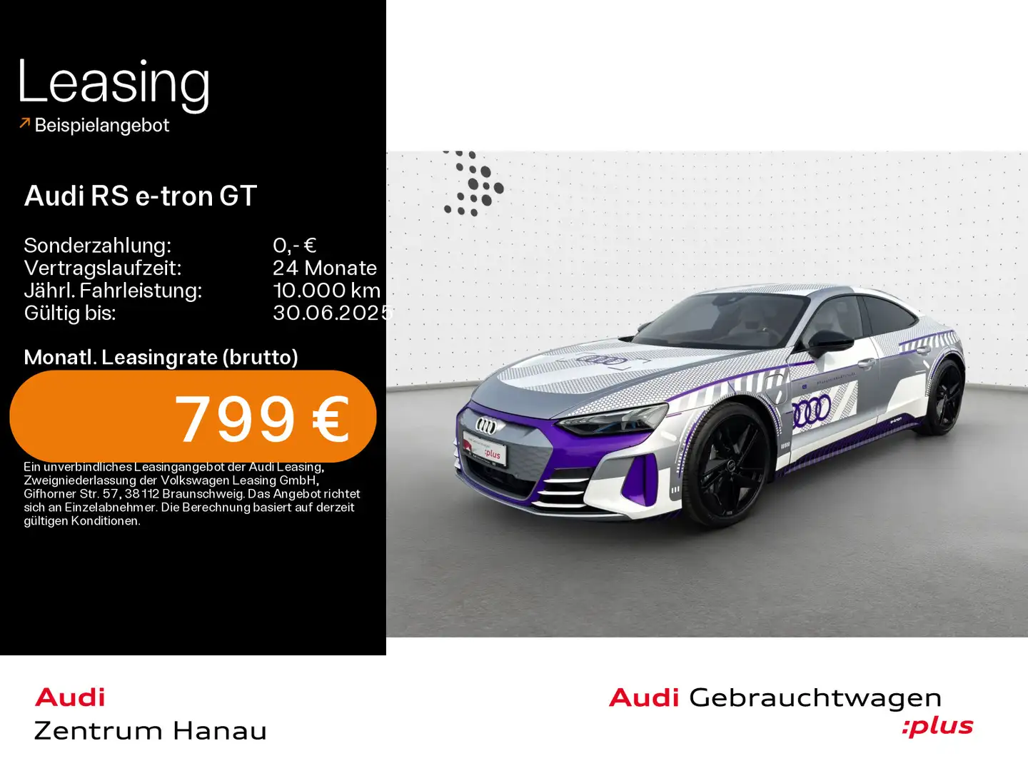 Audi RS e-tron GT quattro ICE-EDITION*LASER*OPTIK-PAK Silber - 1