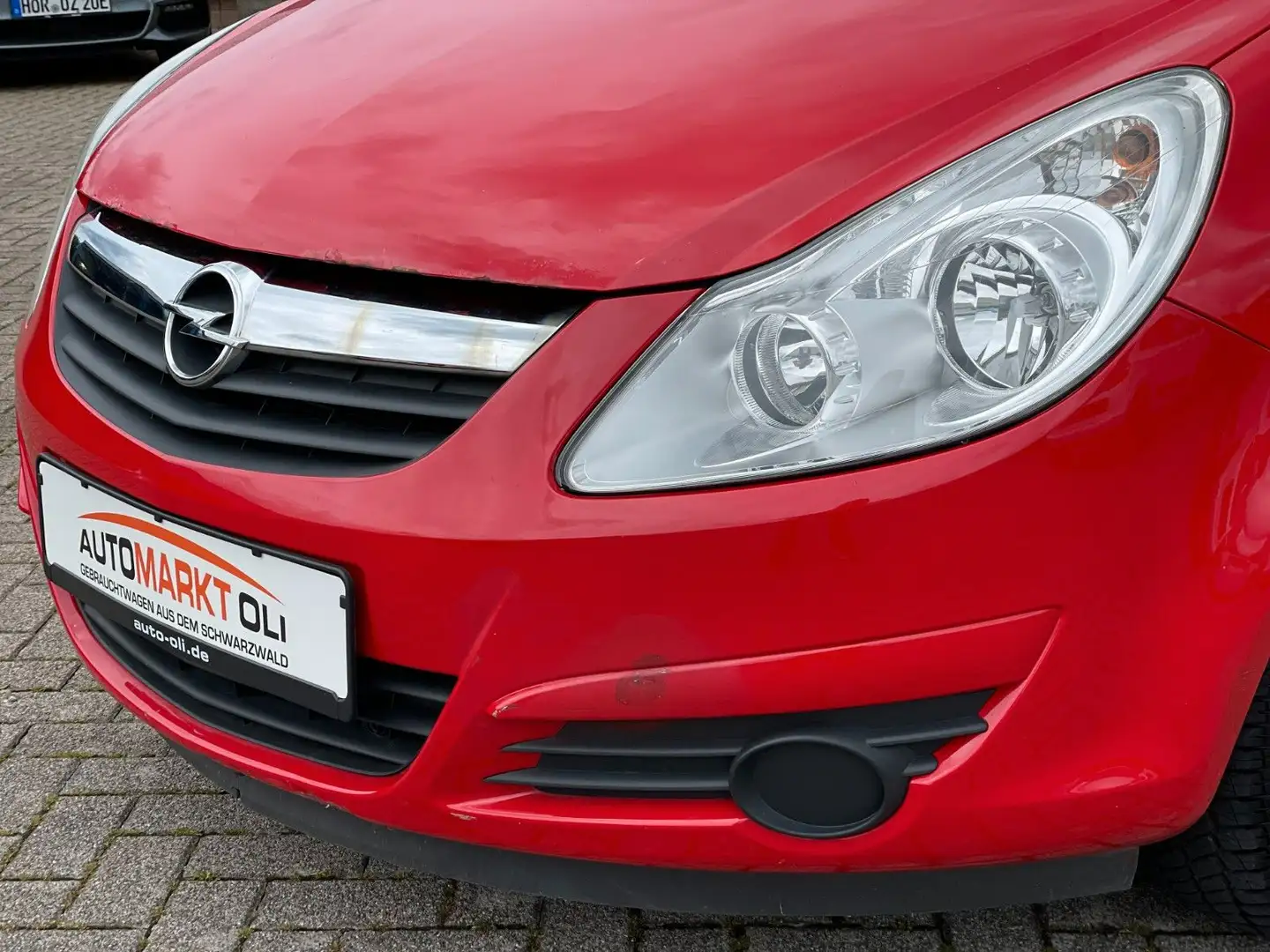 Opel Corsa 1.2*Klimaanlage*1. Hand*8-fach*TÜV 03/2027 Rot - 2