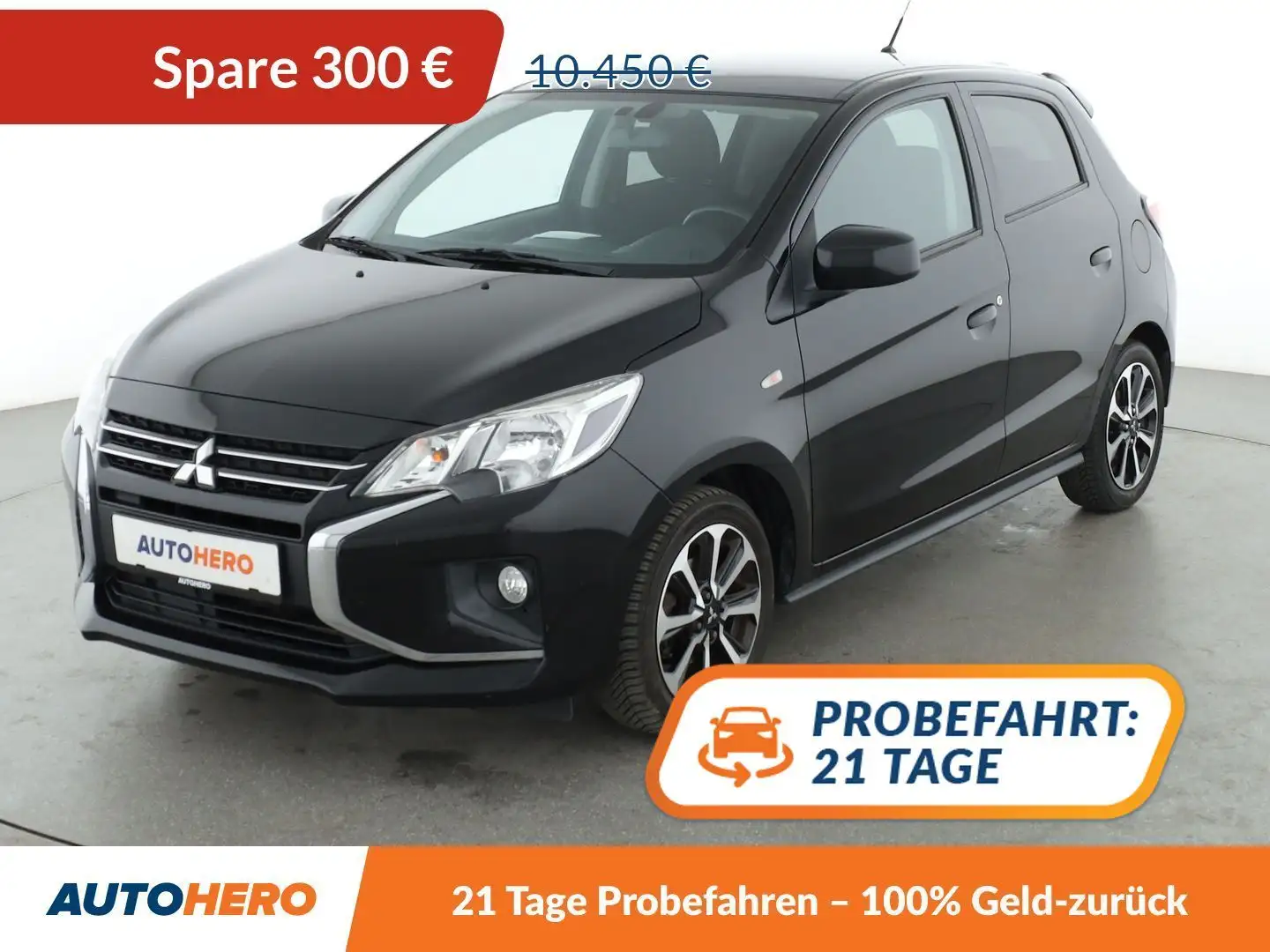 Mitsubishi Space Star 1.2 Intro Edition+*TEMPO*KLIMA Schwarz - 1