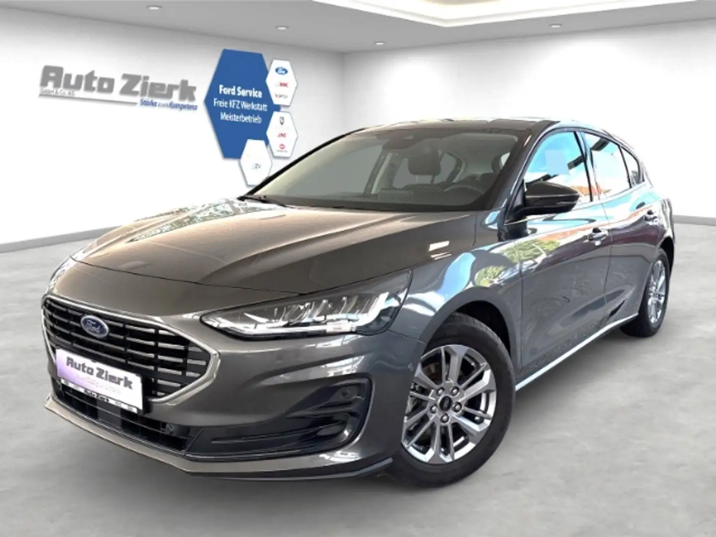 Ford Focus Titanium Style  1.0 EcoBoost MHEV NAVI ACC Grau - 1