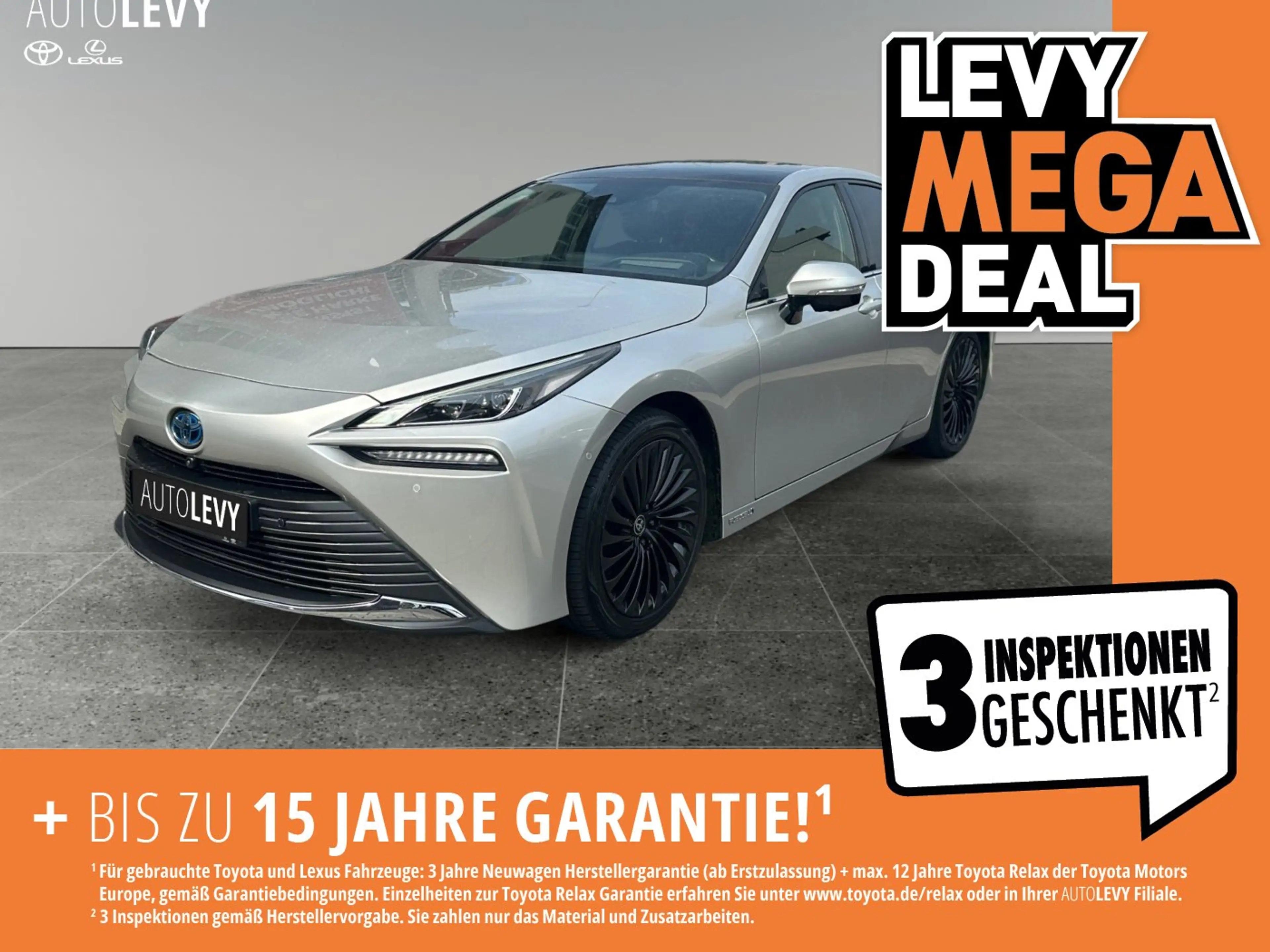 Toyota Mirai Wasserstoff Advanced JBL/PANO/MEMORY