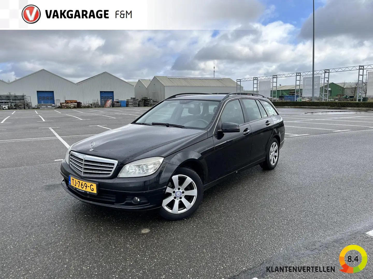 Mercedes-Benz C 200 Estate CDI Zwart - 1