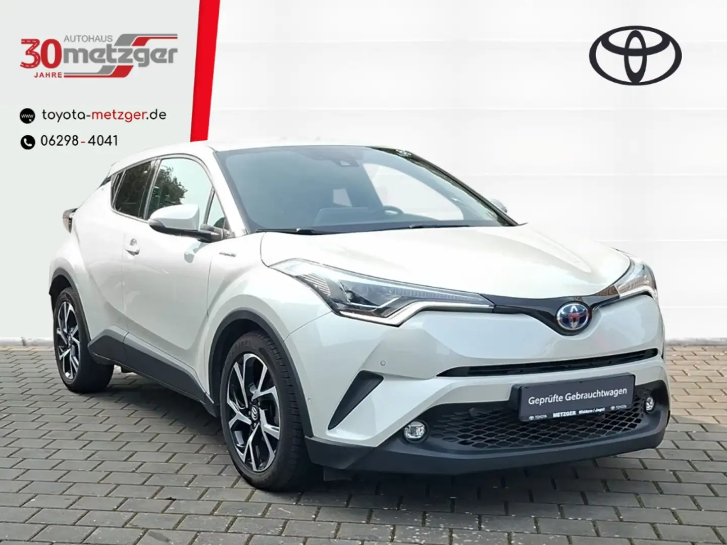 Toyota C-HR Lounge +Navi +Kamera +Sitzheizung +Tempomat mit Ab Blanc - 1