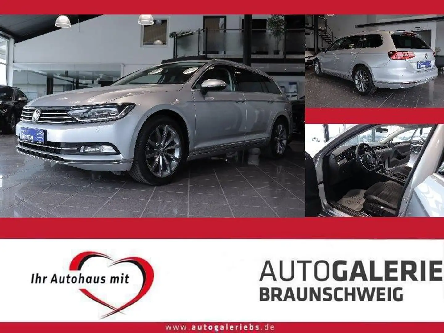 Volkswagen Passat Variant Passat Var. 1.5 TSI DSG Highl. *ACC*CAM*VIRTUAL* Silber - 1