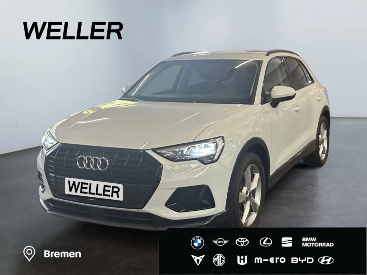 Audi Q3 35 TFSI S tronic advanced *AHK*Optik*SHZ*19''* Weiß - 1