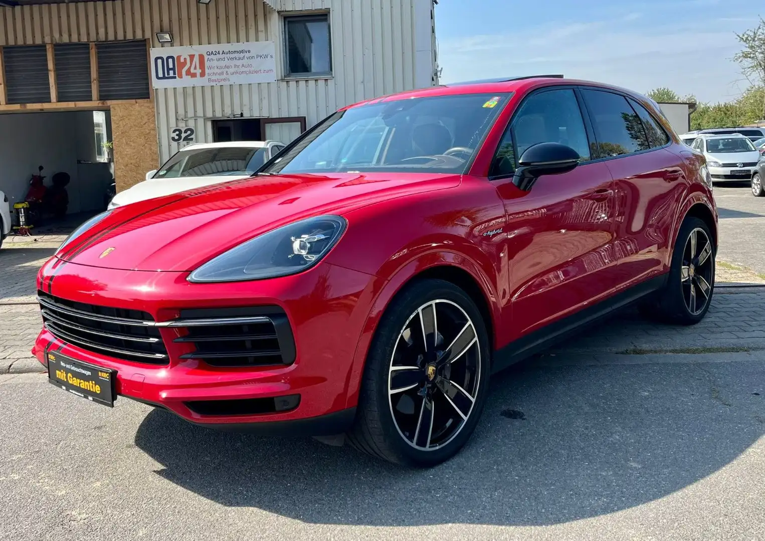 Porsche Cayenne E-Hybrid*Kamera*Pano*Head-Up* Rot - 2