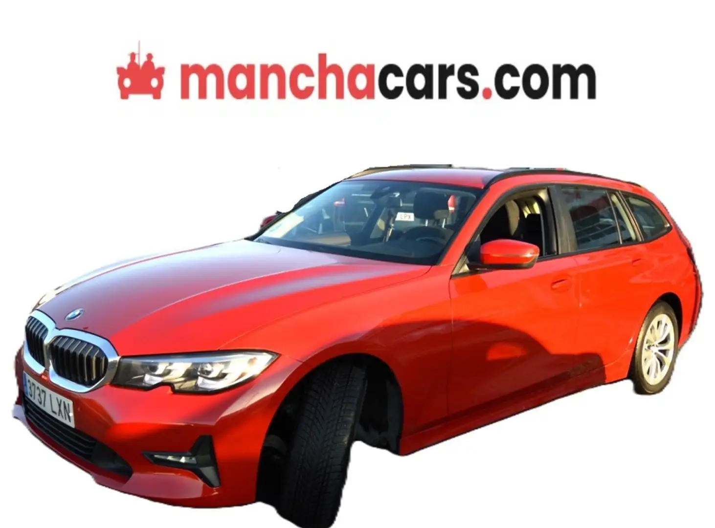 BMW 318 318dA Touring Rojo - 1