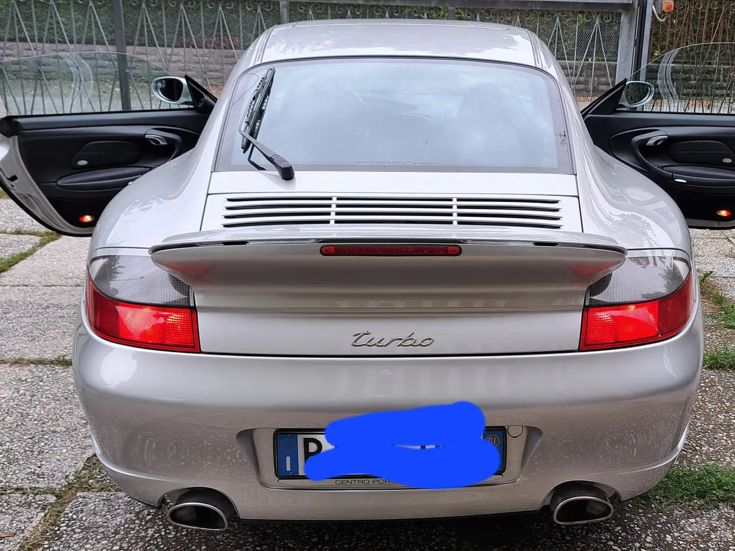 Porsche 996 911 Coupe 3.6 Turbo Argento - 1