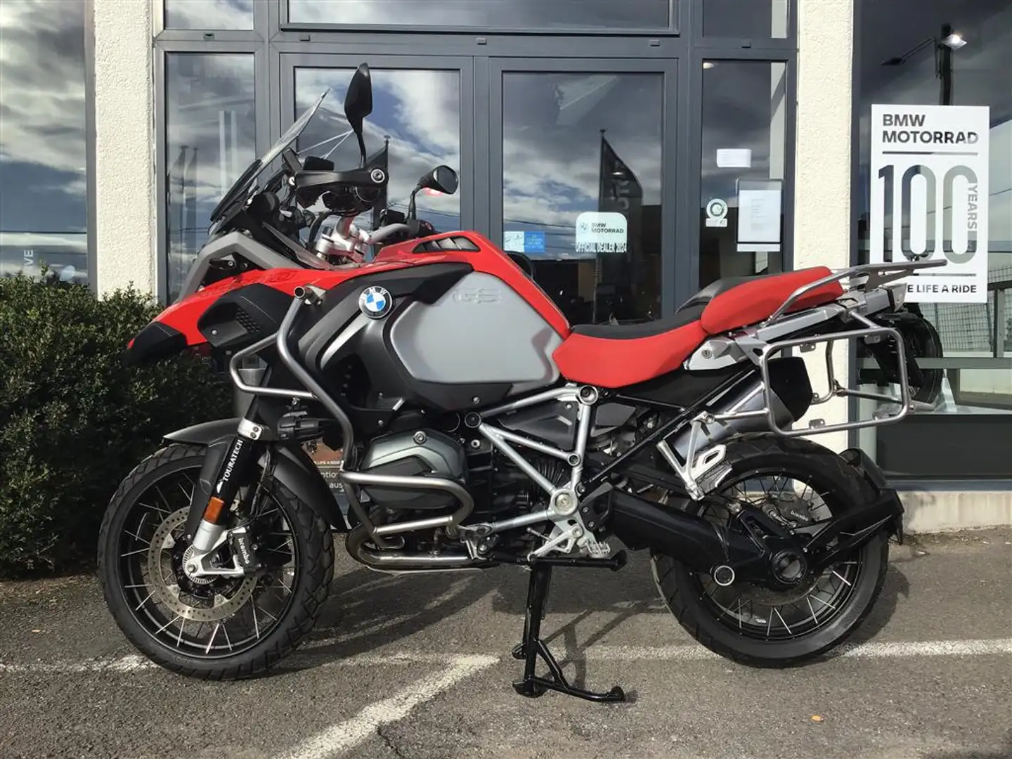 BMW R 1200 GS Adventure 0 Rosso - 1