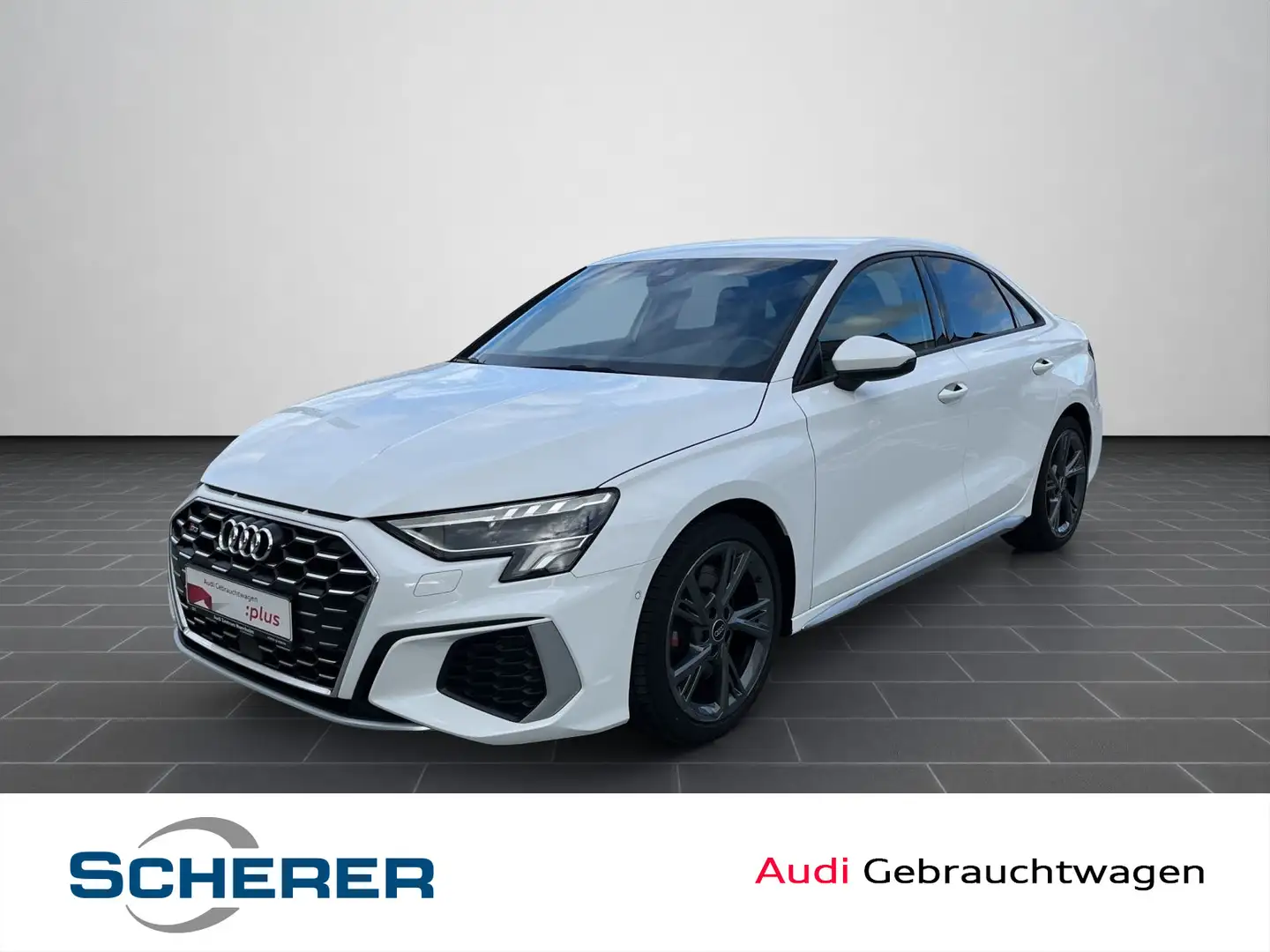 Audi S3 TFSI S tron. B&O NAVI PLUS CAM SITZ Weiß - 1