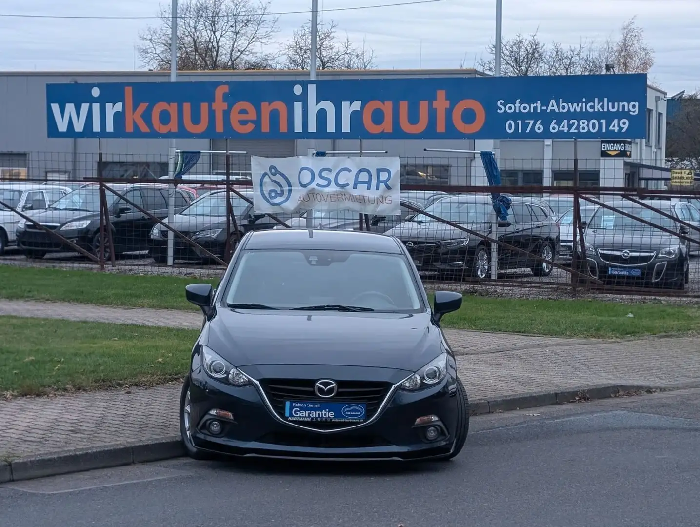 Mazda 3 Lim. Center-Line*KLIMA*TEMPOMAT*NAVI*PDC !! Azul - 1