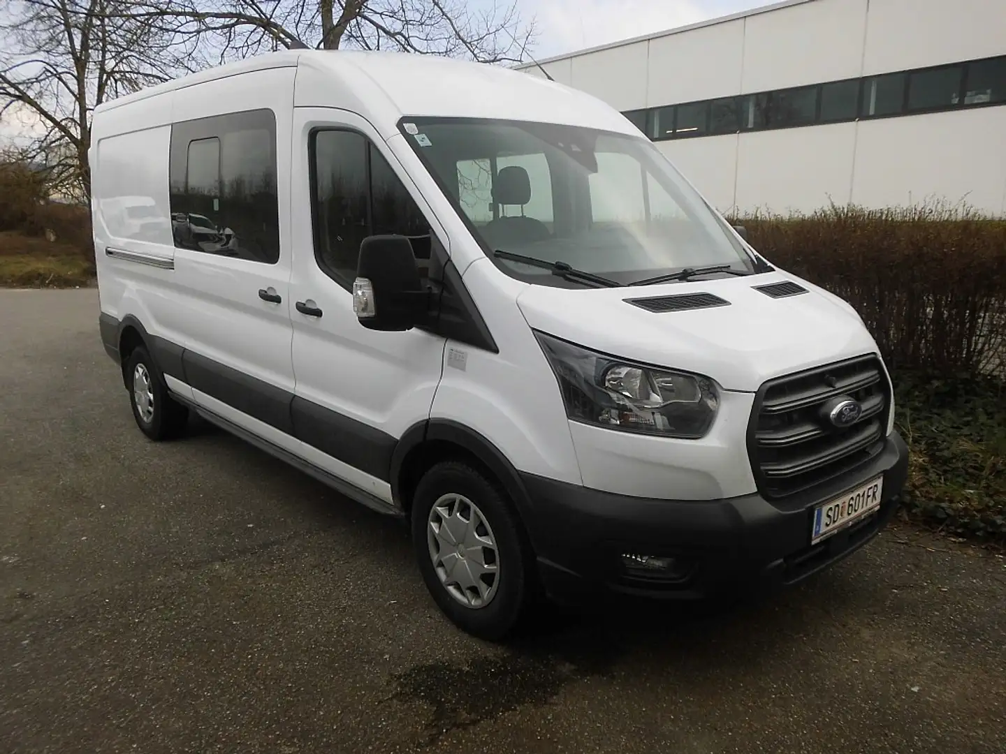 Ford Transit Transit Kasten DoKa 2,0 EcoBlue L3H2 350 Trend Weiß - 1
