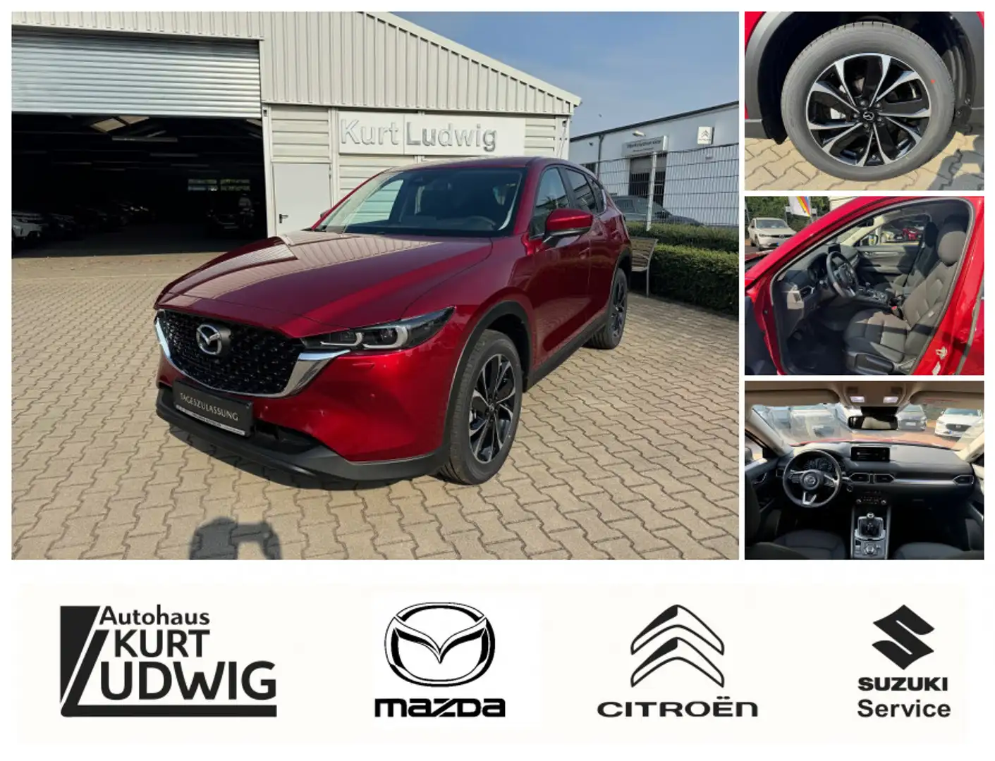 Mazda CX-5 2023 5WGN 2.0L e-SKYACTIV G 165ps 6MT FWD ADVANTAG Roşu - 1