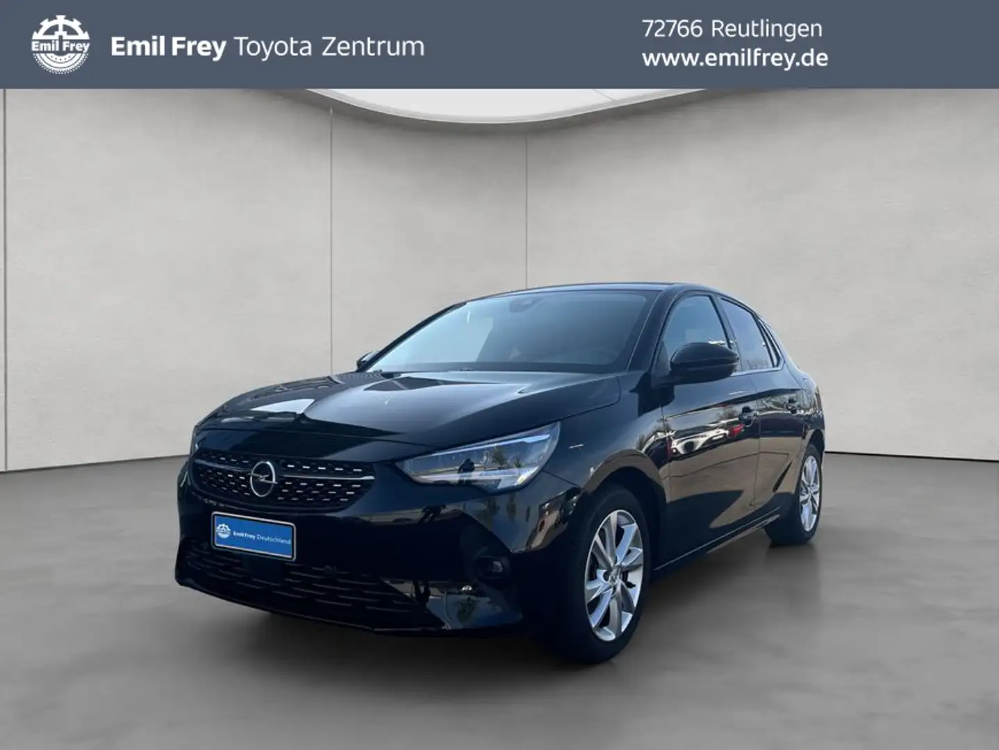 Opel Corsa 1.2 Direct Inj Turbo Start/Stop Automatik El Schwarz - 1