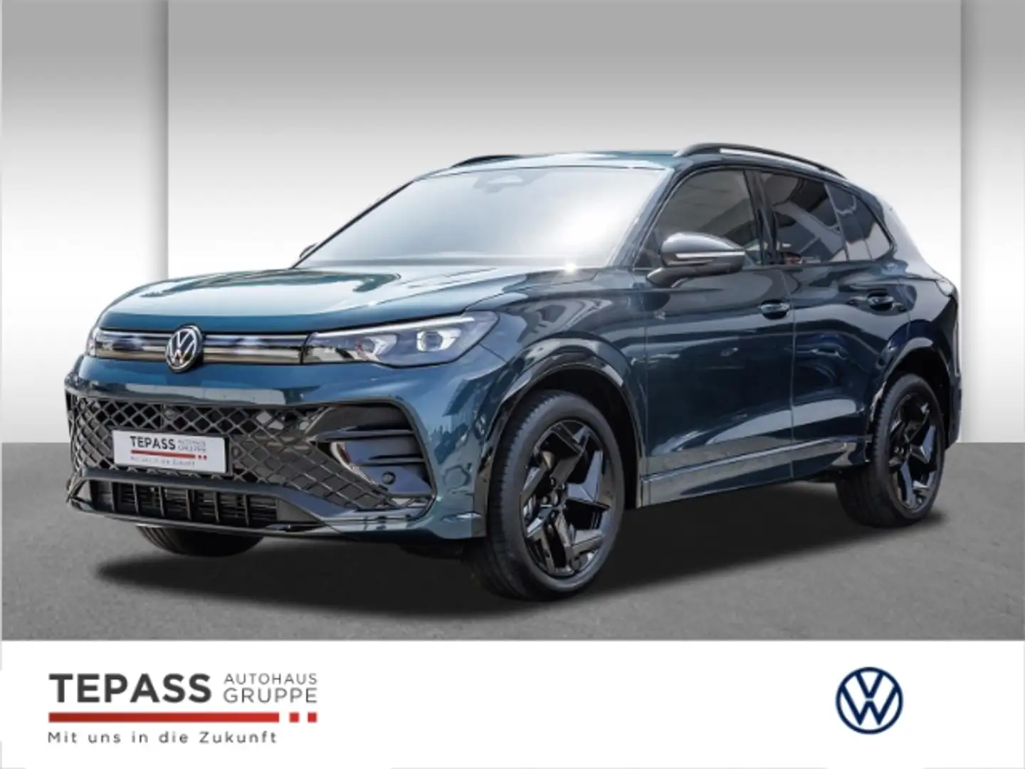 Volkswagen Tiguan 1.5 eTSI R-Line NAVI BLACK KAMERA Blauw - 1