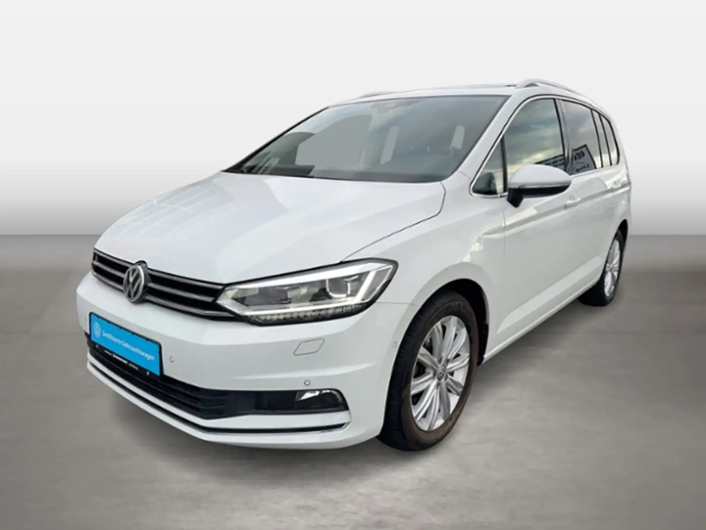Volkswagen Touran Highline 1,4 l TSI DSG*7-Sitze*AHK*LED*Navi*Panor Blanc - 1