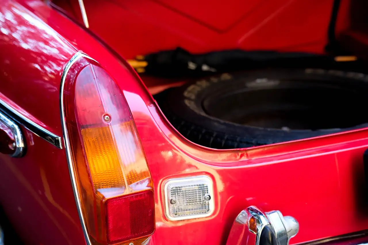 MG MGB Cabrio, 1973, Rosso, foto 6