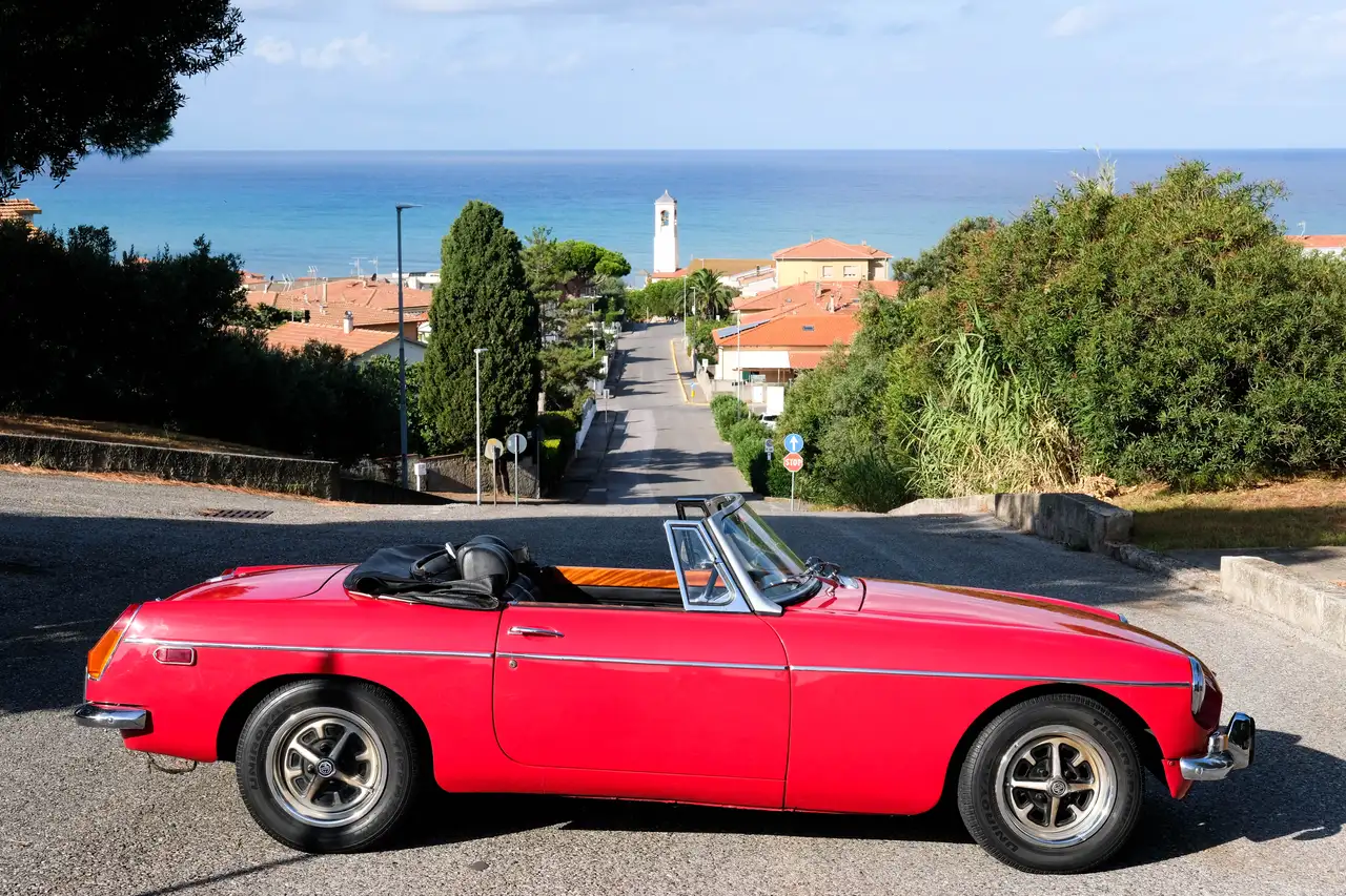MG MGB Cabrio, 1973, Rosso, foto 2