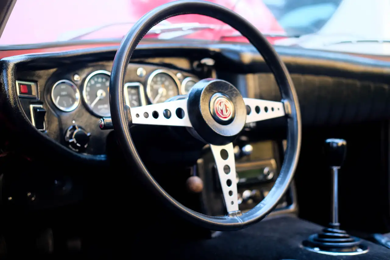 MG MGB Cabrio, 1973, Rosso, foto 7