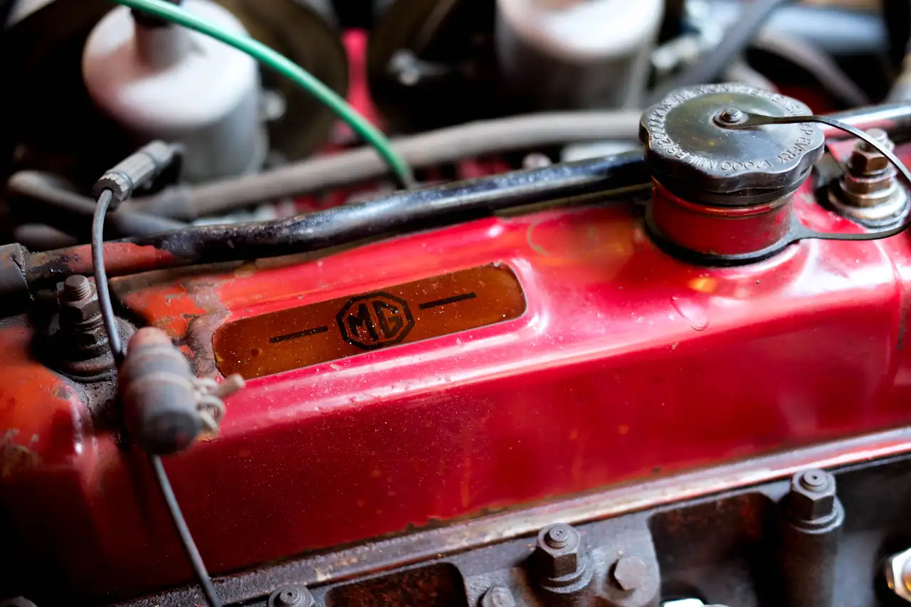 MG MGB Cabrio, 1973, Rosso, foto 12