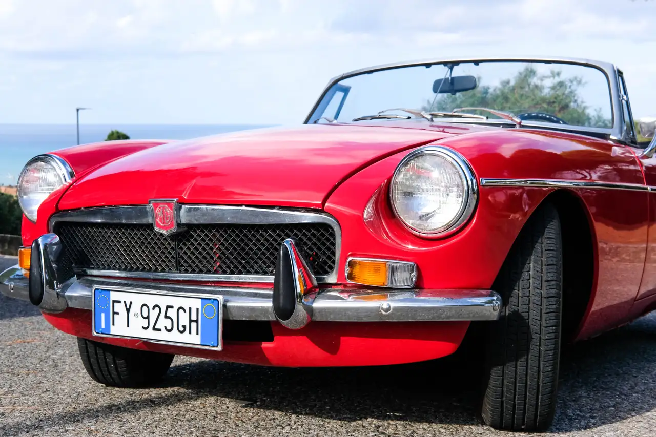 MG MGB Cabrio, 1973, Rosso, foto 8