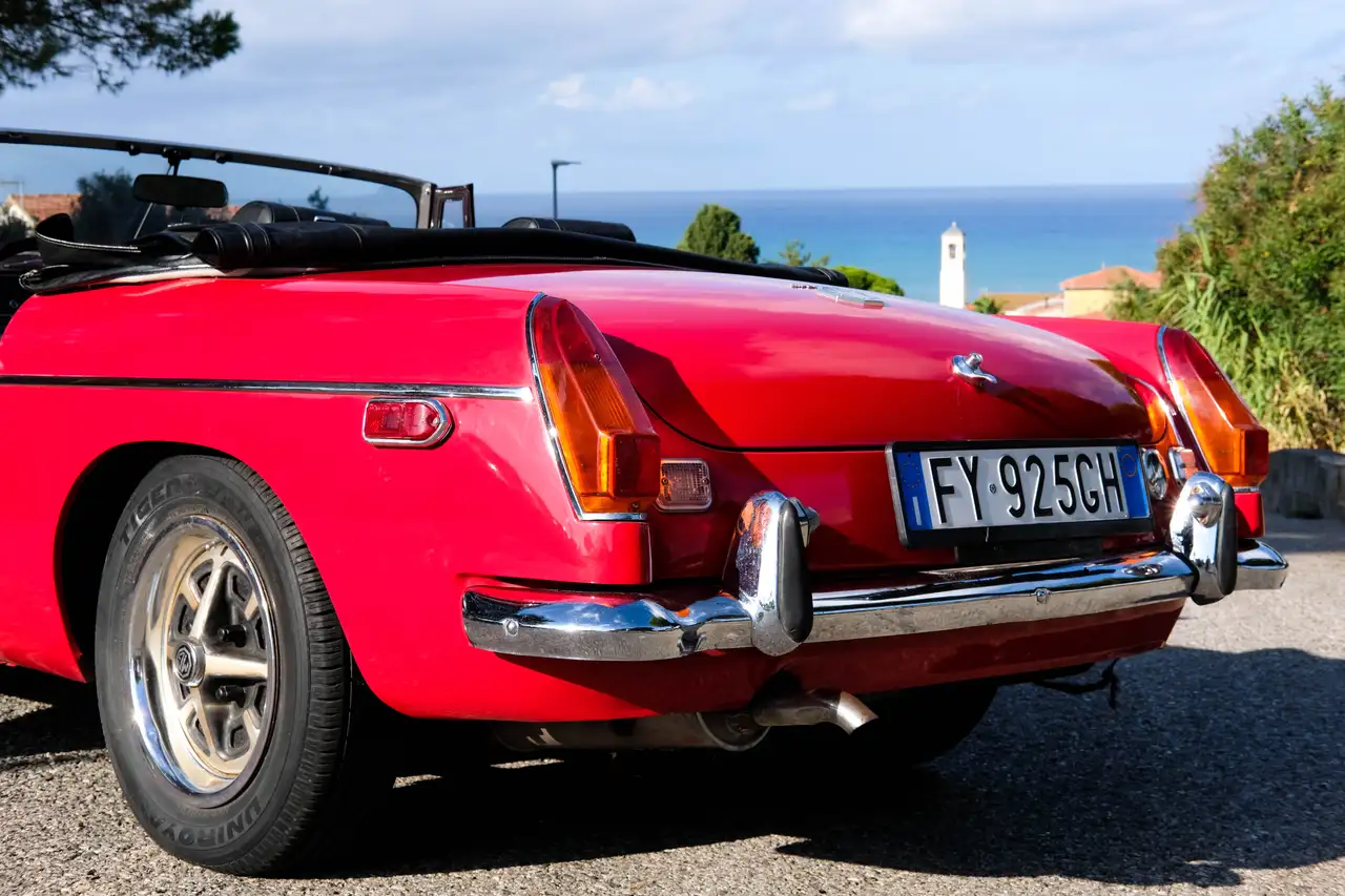 MG MGB Cabrio, 1973, Rosso, foto 5