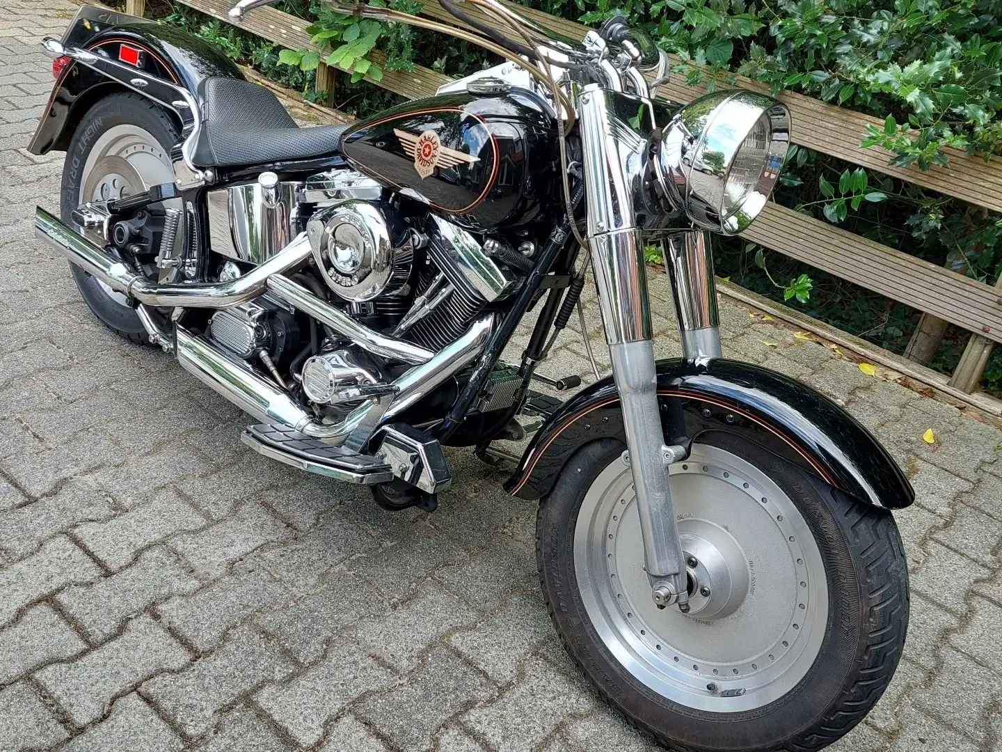 Harley-Davidson Fat Boy Fat boy Zwart - 1