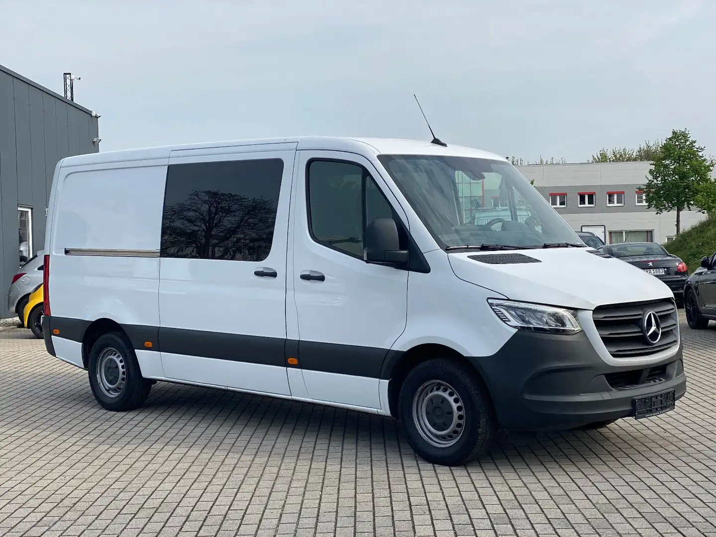 Mercedes-Benz Sprinter  316 CDI L2 Mixto 5xSitze Aut AHK Wit - 2