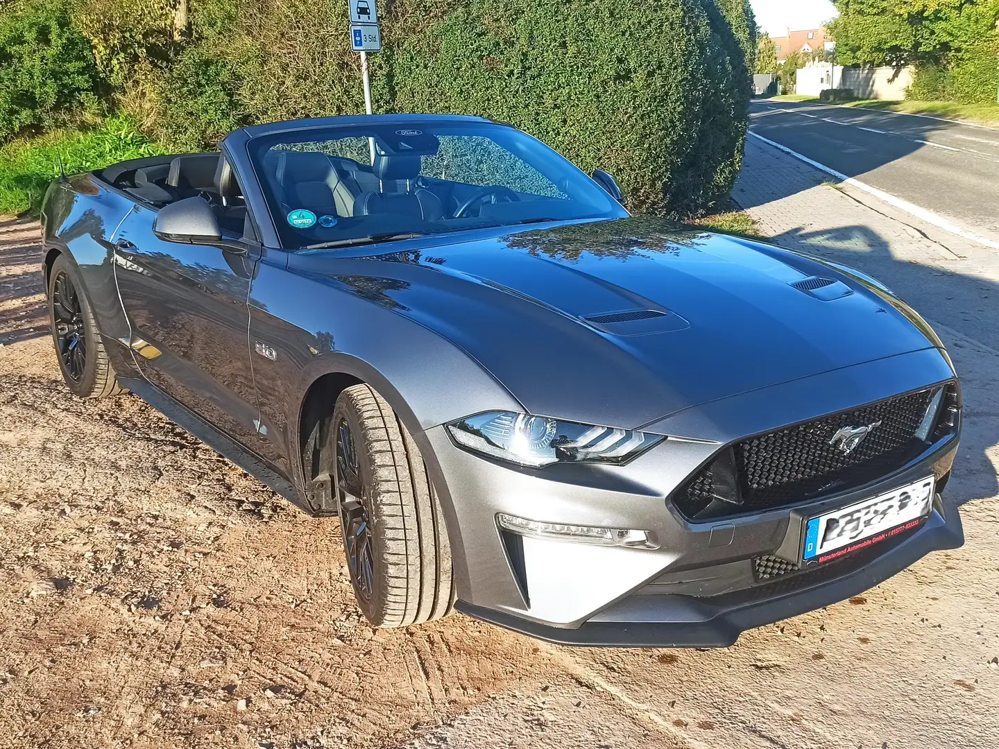 Ford Mustang Mustang Convertible 5.0 Ti-VCT V8 Aut. GT Gris - 1