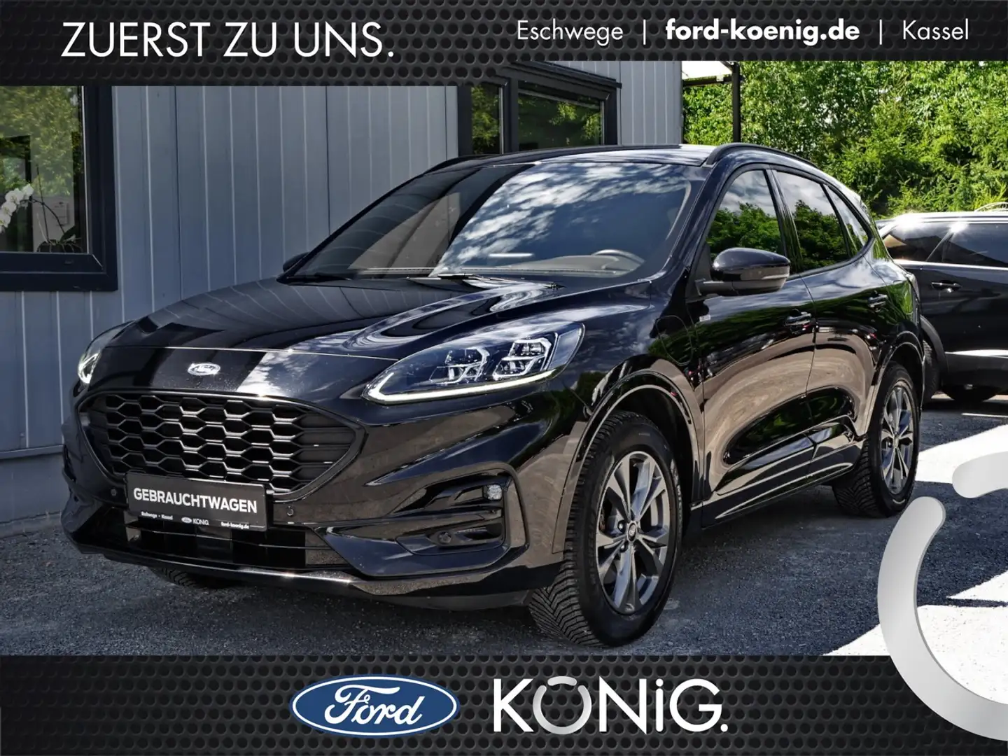 Ford Kuga ST-Line X Plug-in-Hybrid 4 x Sitzheizung Klima Noir - 1