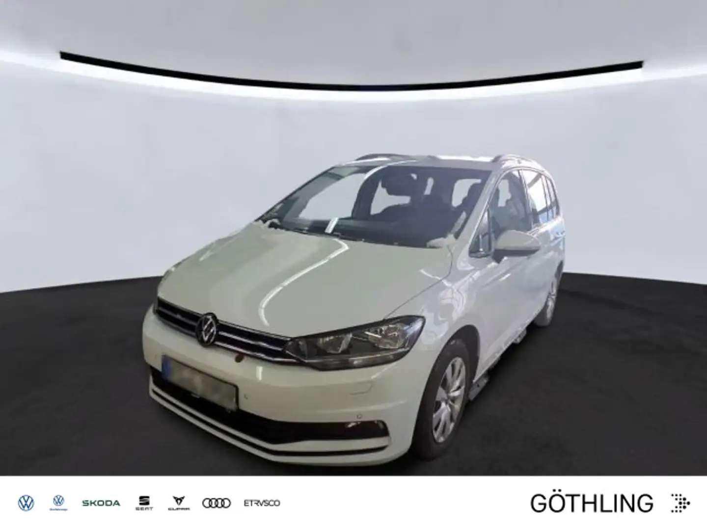 Volkswagen Touran Comfortline 2.0 TDI DSG*NAVI*AHK*SHZ*Top- Weiß - 1