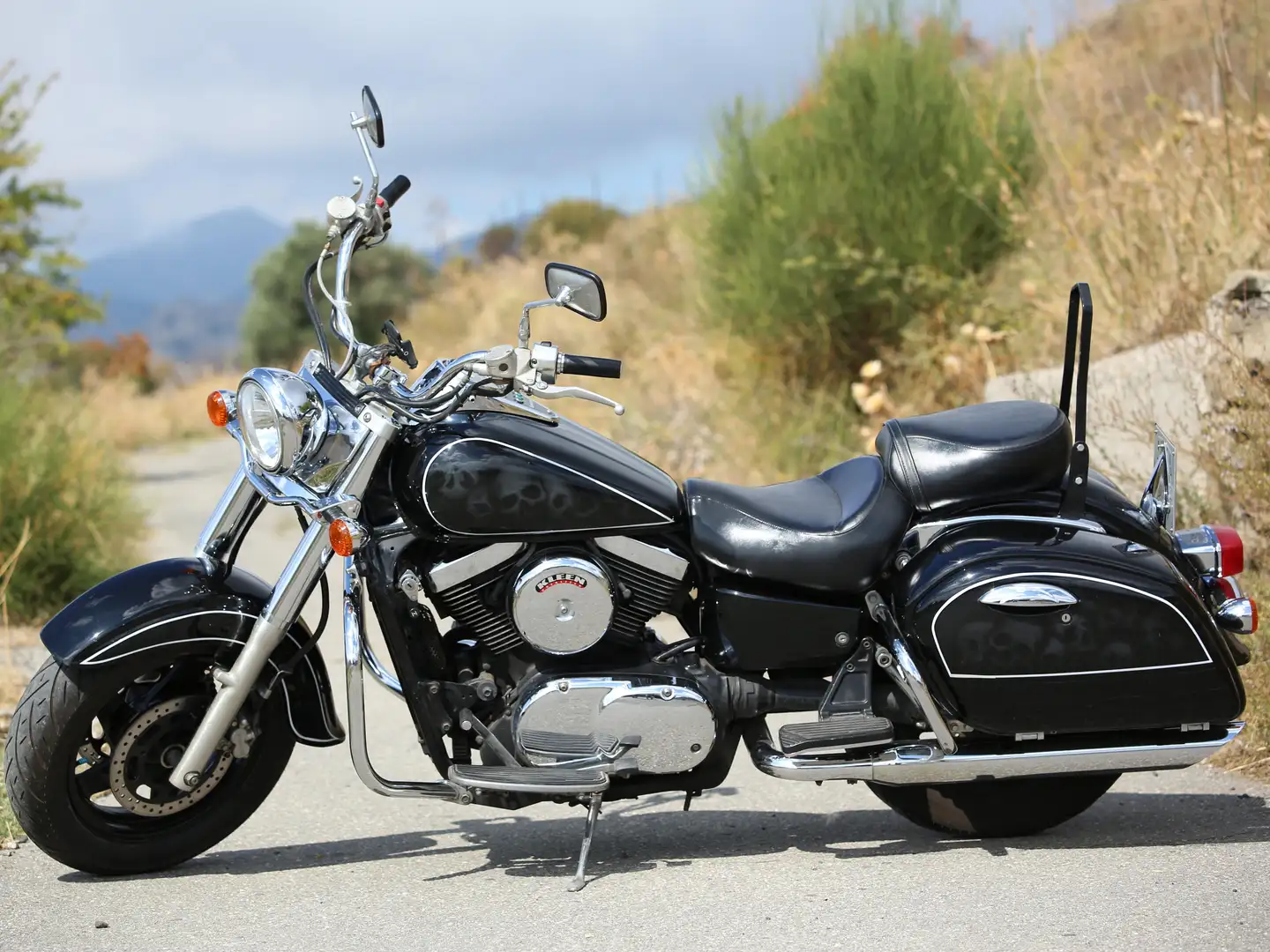 Kawasaki VN 1500 Classic Tourer FI Nero - 2