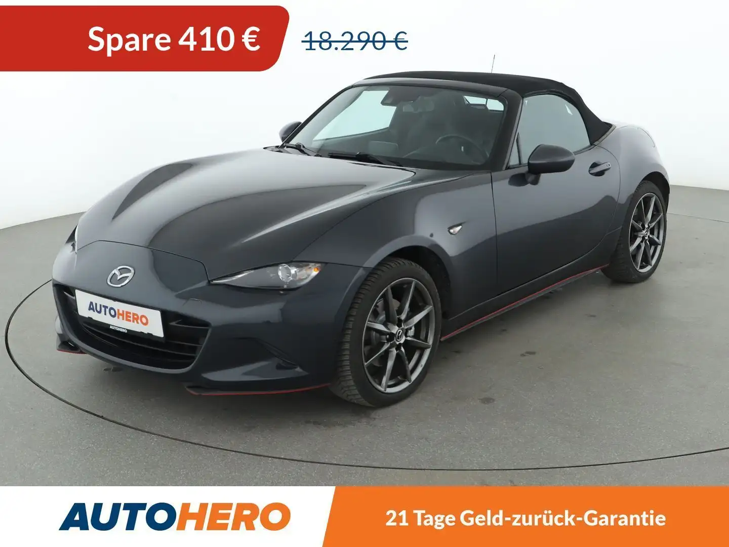 Mazda MX-5 2.0 Sports-Line*NAVI*LED*PDC*TEMPO*SHZ* Grau - 1