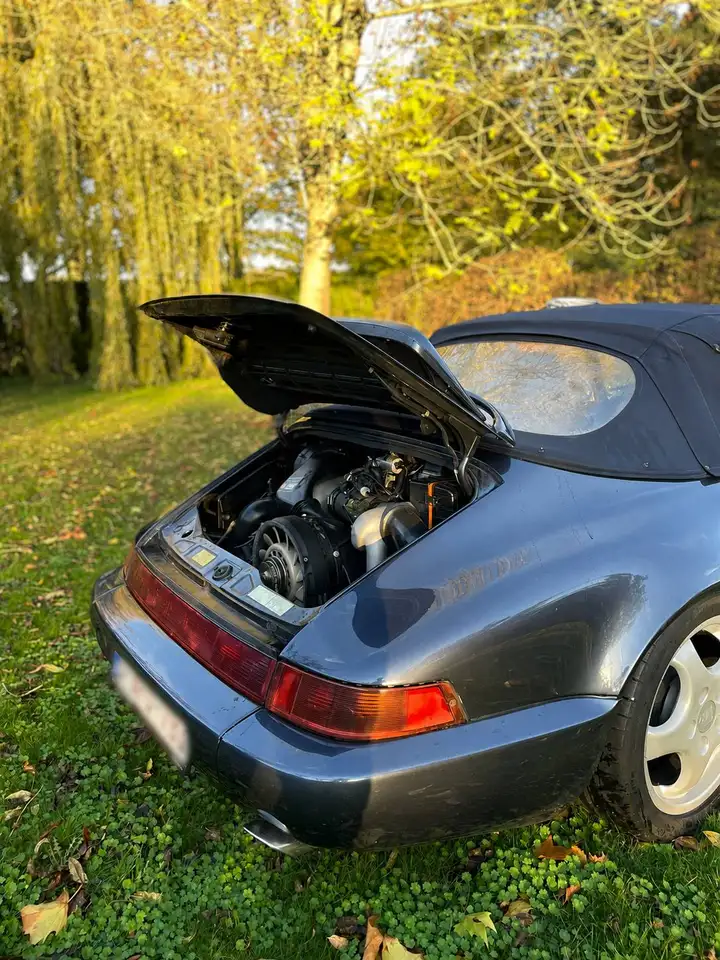 Porsche 964 Carrera 4 Cabriolet – motor volledig gereviseerd,, foto 5