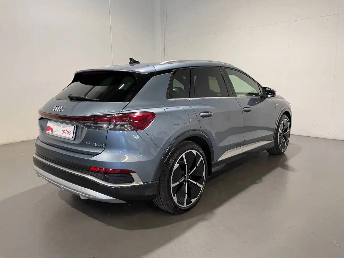 Audi Q4 e-tron 50 QUATTRO S LINE Bleu - 2