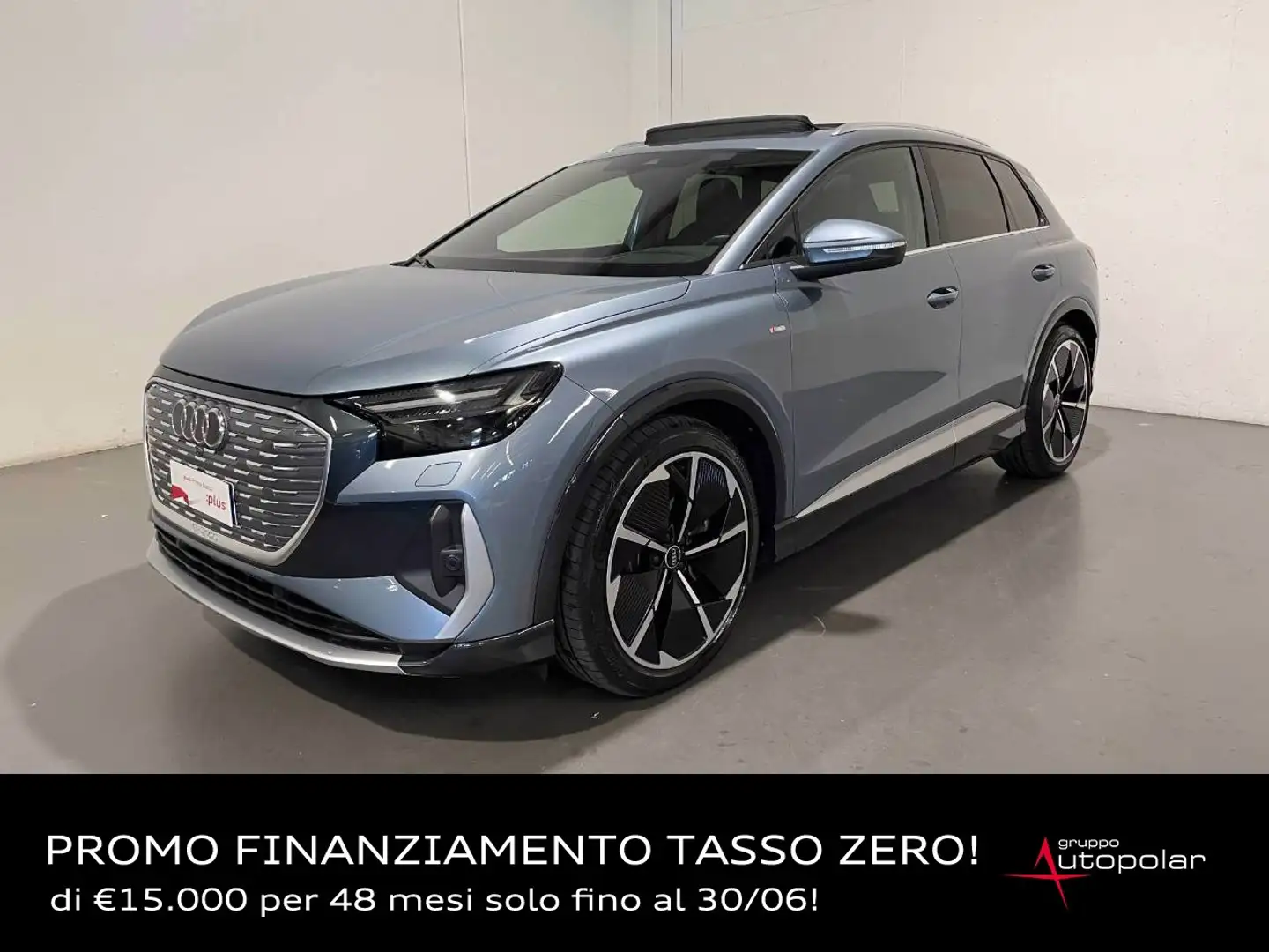 Audi Q4 e-tron 50 QUATTRO S LINE Blu/Azzurro - 1