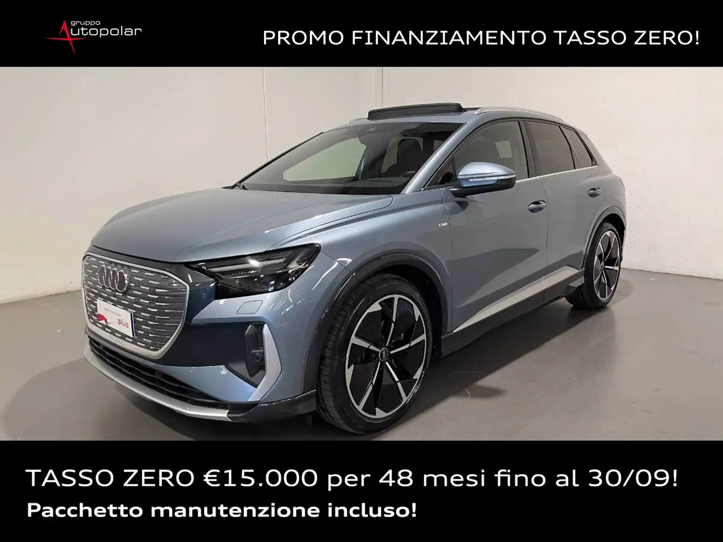 Audi Q4 e-tron 50 QUATTRO S LINE Blu/Azzurro - 1